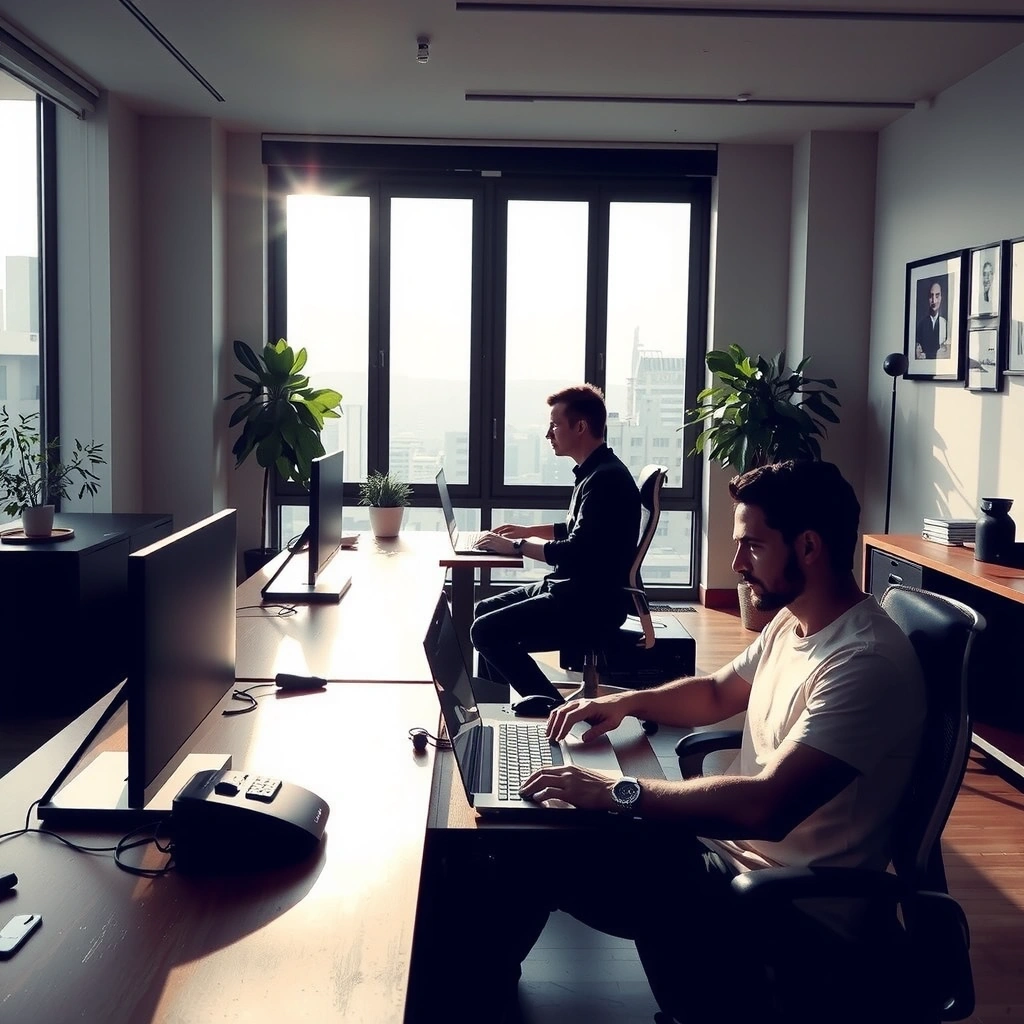 Oficinas iniciales de Socrotiz en Buenos Aires 2009